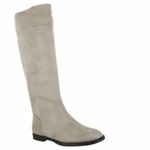Bella Vita Suede Mid Calf Boots taupe 10